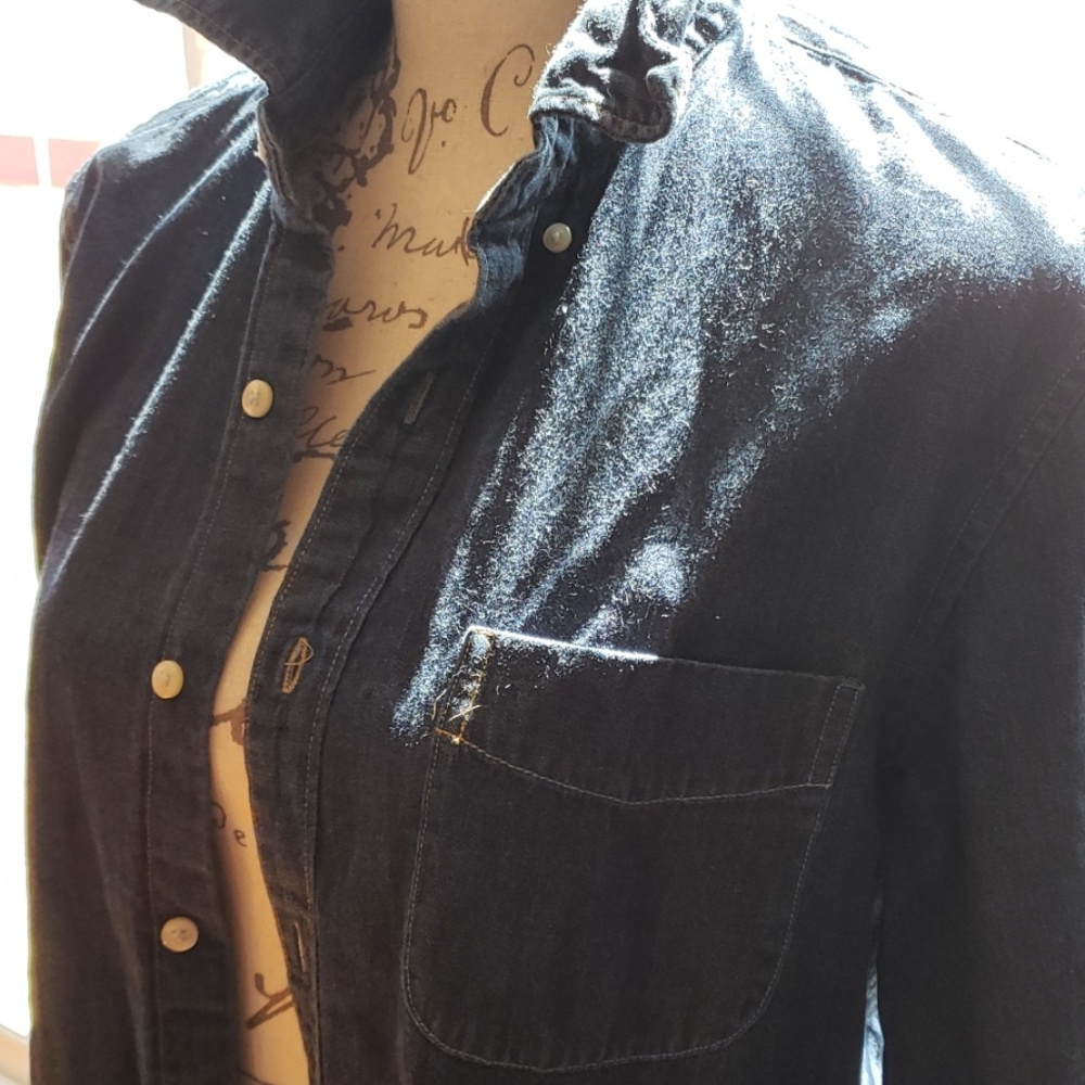 J CREW Denim Top